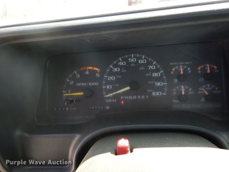 image for item FI9987 1998 Chevrolet K3500 dump flatbed pickup truck