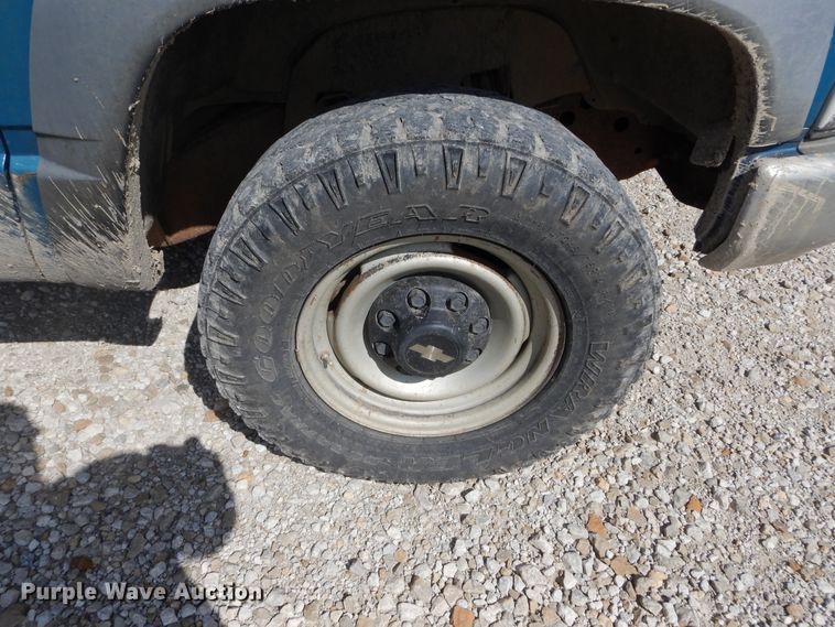 image for item FI9987 1998 Chevrolet K3500 dump flatbed pickup truck