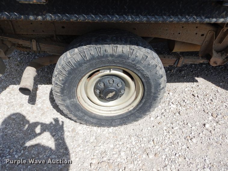 image for item FI9987 1998 Chevrolet K3500 dump flatbed pickup truck