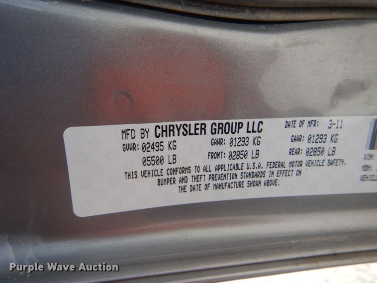 image for item FN9077 2011 Dodge Charger Police