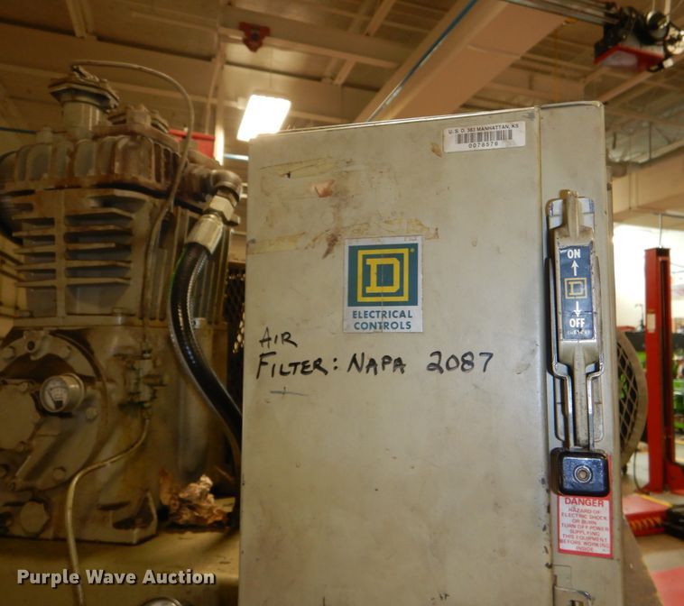 image for item FN9078 1978 Brunner air compressor