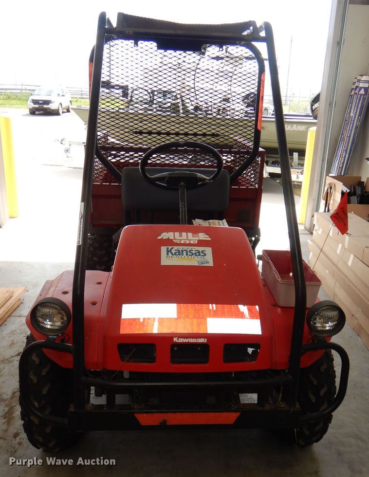 image for item FP9077 1995 Kawasaki 500 Mule utility vehicle
