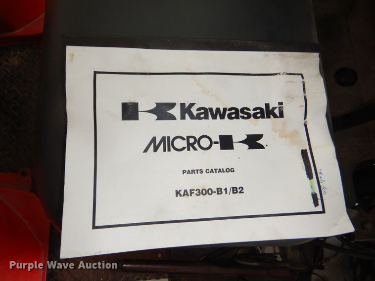 image for item FP9077 1995 Kawasaki 500 Mule utility vehicle