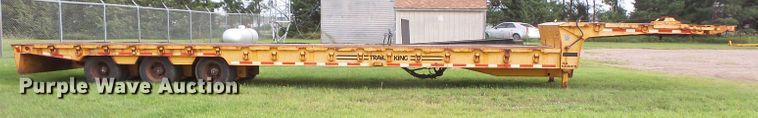 image for item FU9323 1994 Trail King TKI00SA-483 tilt deck equipment trailer