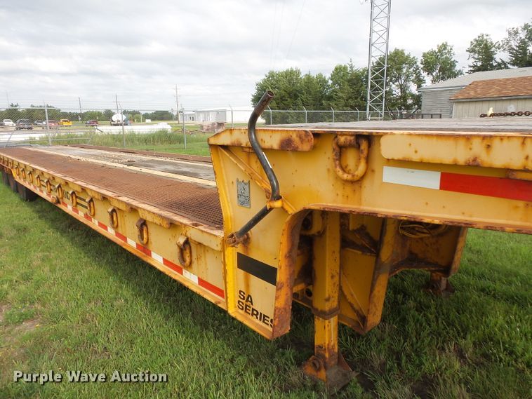image for item FU9323 1994 Trail King TKI00SA-483 tilt deck equipment trailer