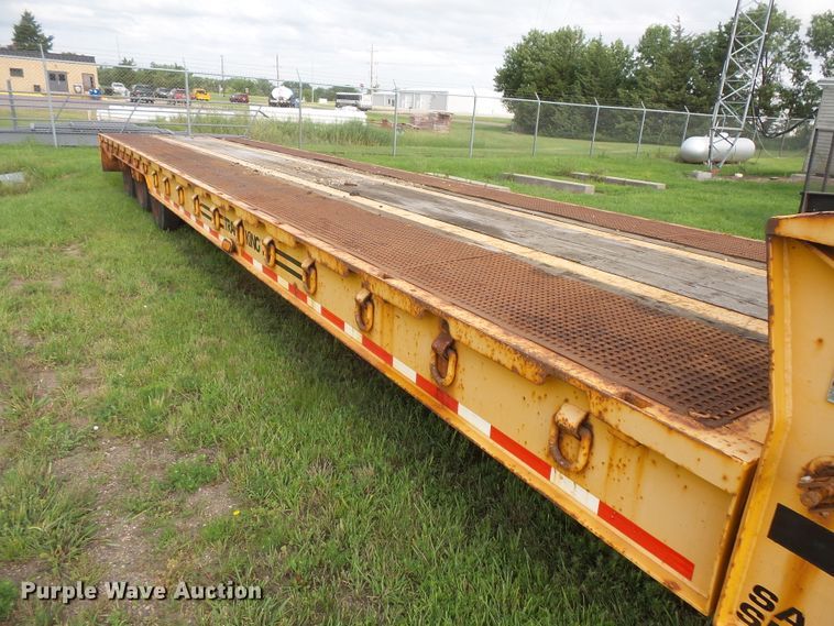 image for item FU9323 1994 Trail King TKI00SA-483 tilt deck equipment trailer