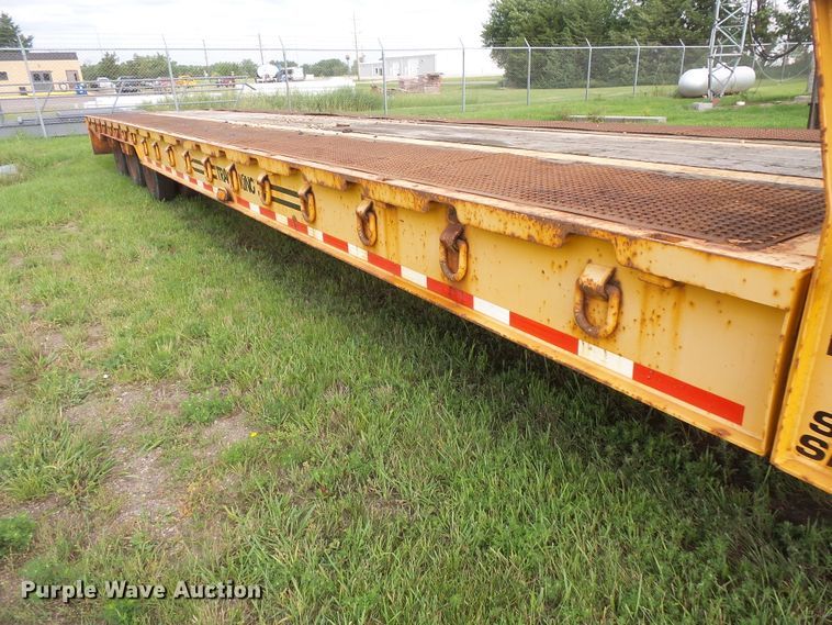 image for item FU9323 1994 Trail King TKI00SA-483 tilt deck equipment trailer