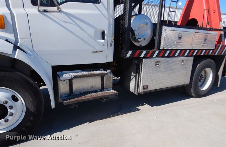 image for item FU9433 2006 Sterling Acterra knuckle boom crane truck