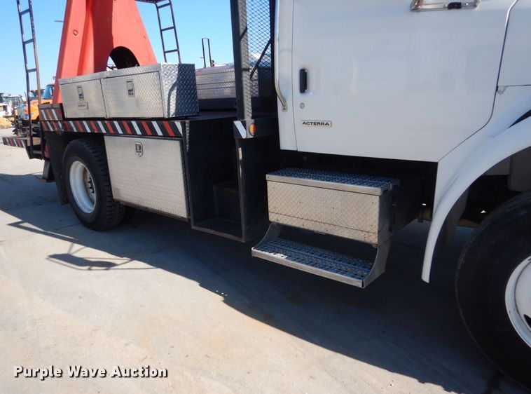 image for item FU9433 2006 Sterling Acterra knuckle boom crane truck