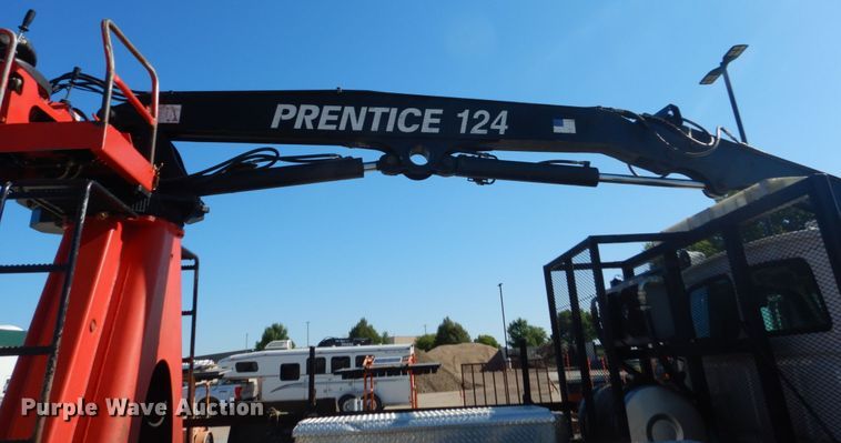 image for item FU9433 2006 Sterling Acterra knuckle boom crane truck