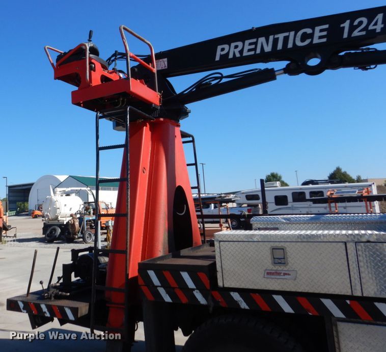 image for item FU9433 2006 Sterling Acterra knuckle boom crane truck