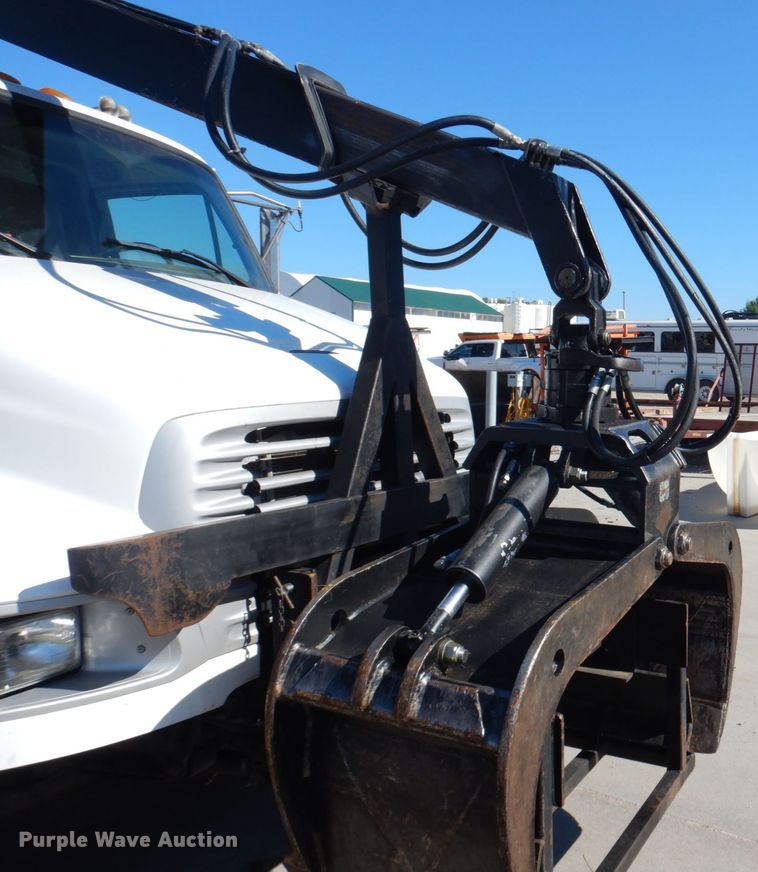 image for item FU9433 2006 Sterling Acterra knuckle boom crane truck