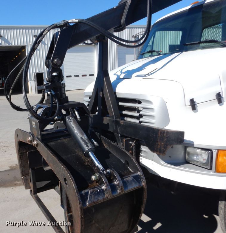 image for item FU9433 2006 Sterling Acterra knuckle boom crane truck