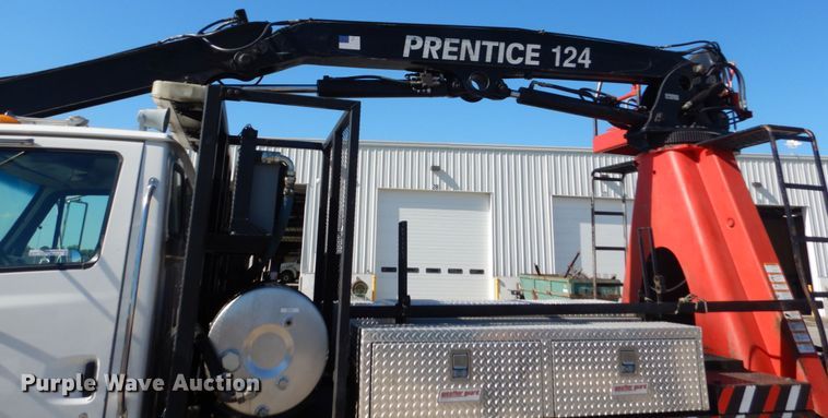 image for item FU9433 2006 Sterling Acterra knuckle boom crane truck