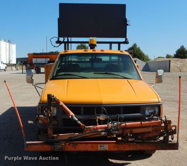 image for item FU9435 1998 Chevrolet C3500 utility bed pickup truck