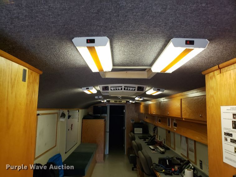 image for item FW9510 1972 International Blue Bird school bus