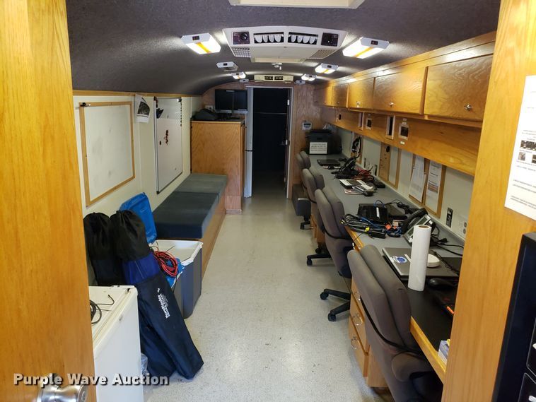 image for item FW9510 1972 International Blue Bird school bus