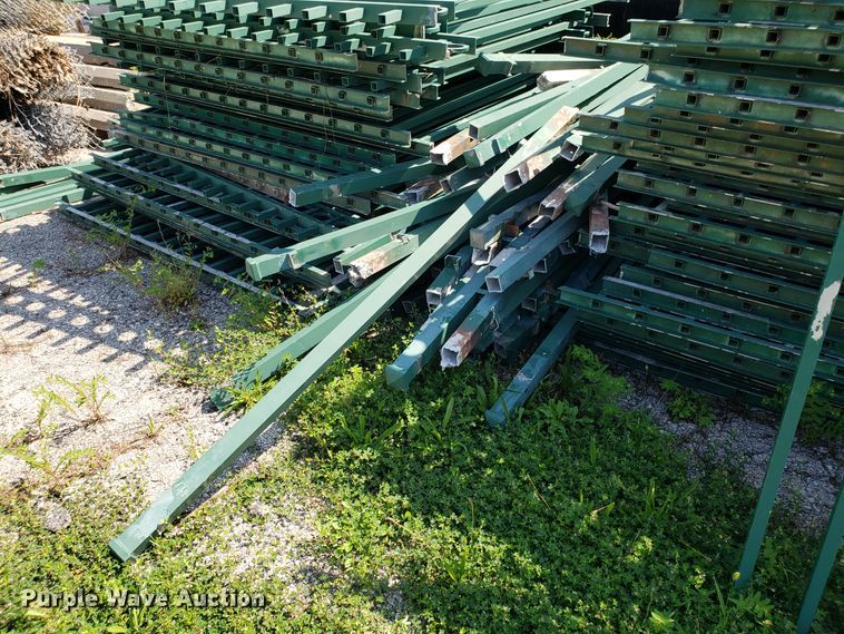 image for item FW9514 Approximately 200 aluminum fencing panels