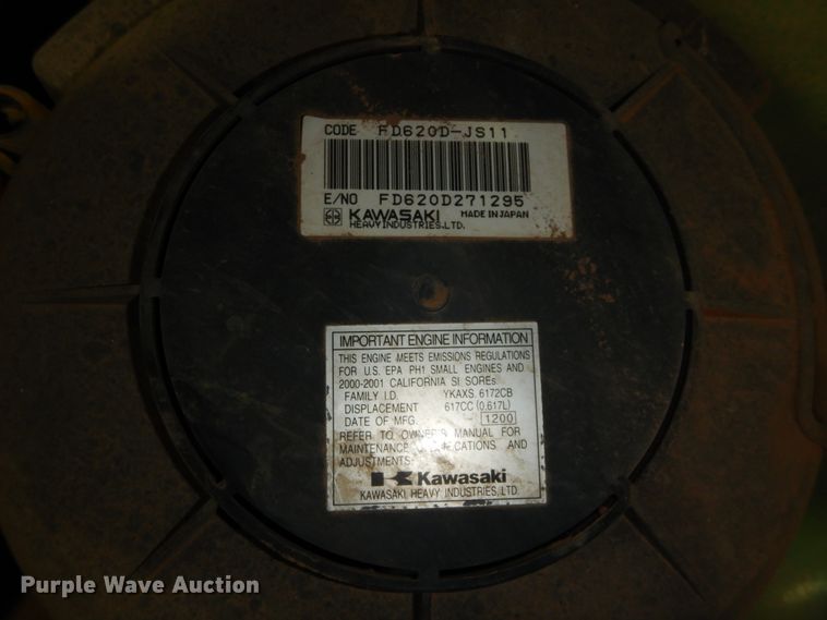 image for item FX9268 2001 John Deere Gator utility vehicle