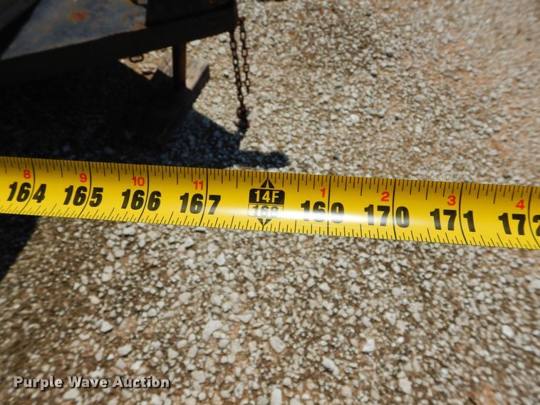 image for item FX9271 Shop built livestock trailer