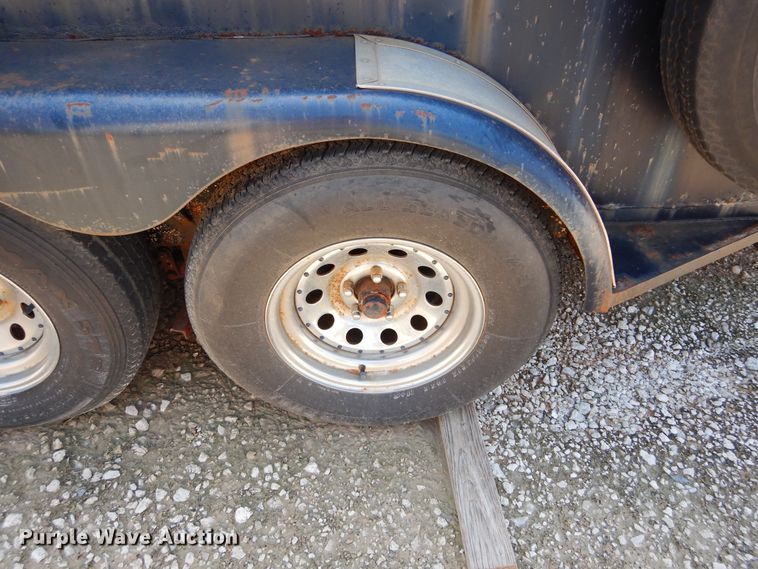 image for item FX9271 Shop built livestock trailer