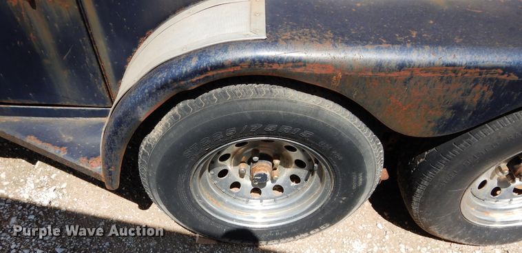 image for item FX9271 Shop built livestock trailer