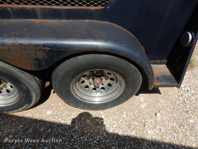 image for item FX9271 Shop built livestock trailer