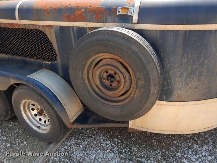 image for item FX9271 Shop built livestock trailer