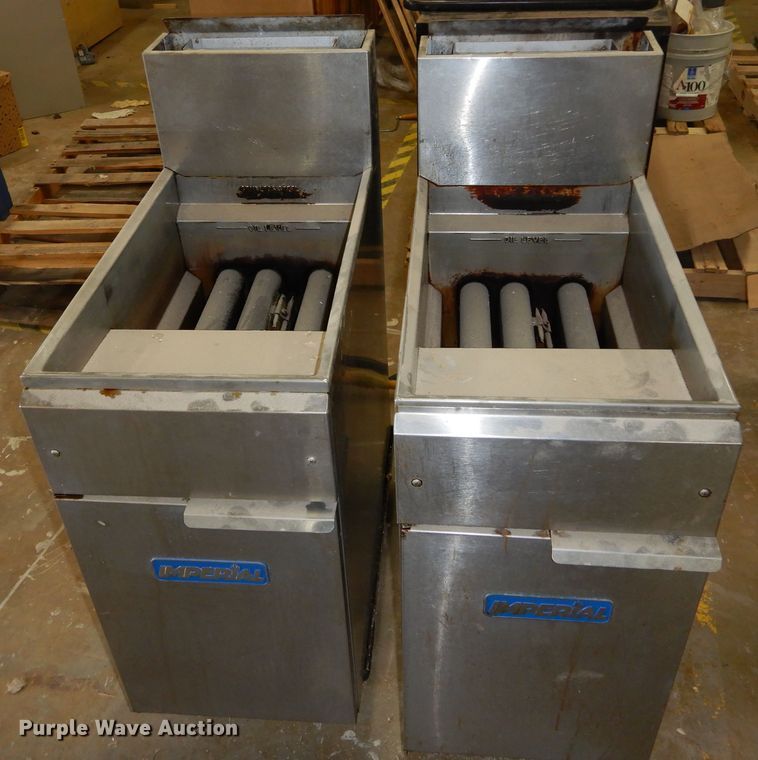 image for item FX9272 (2) Imperial four burner fryers