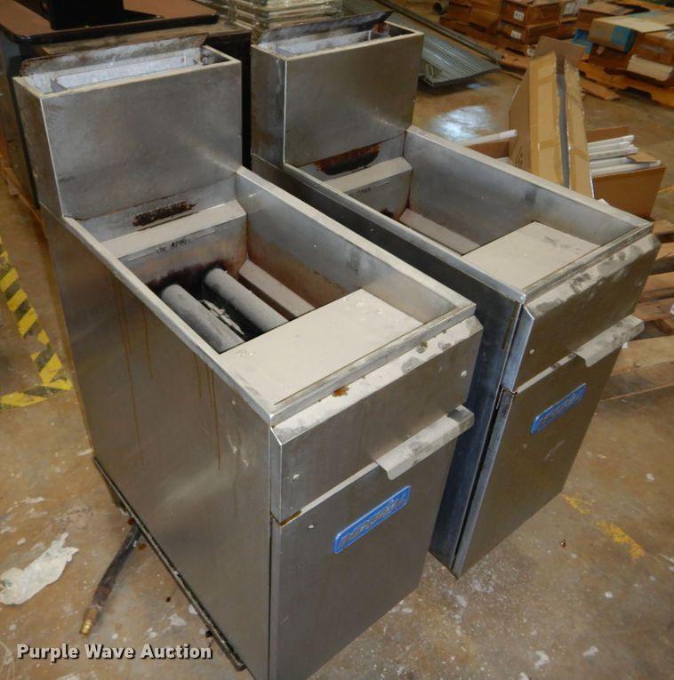 image for item FX9272 (2) Imperial four burner fryers