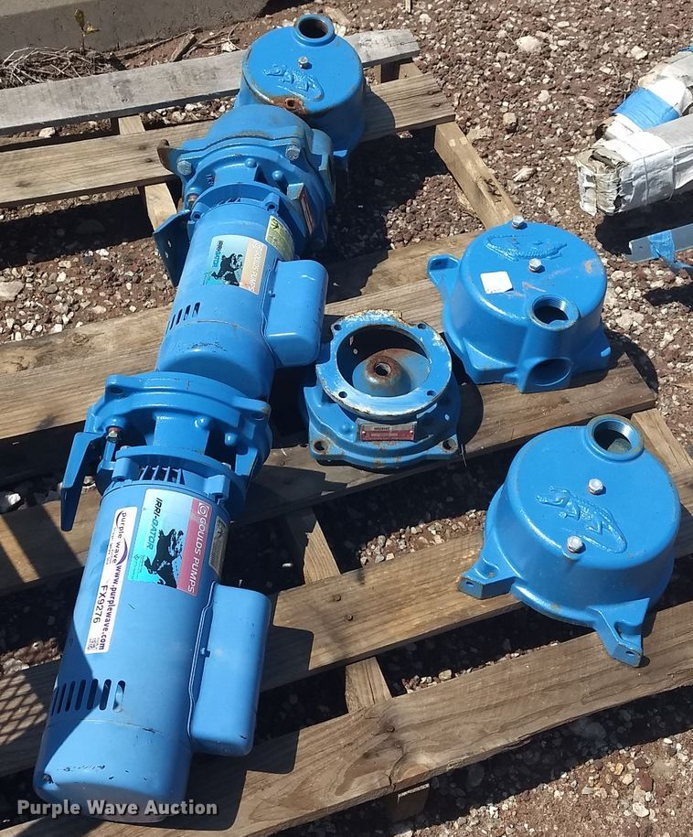 image for item FX9276 (2) Goulds Irra-gator pumps