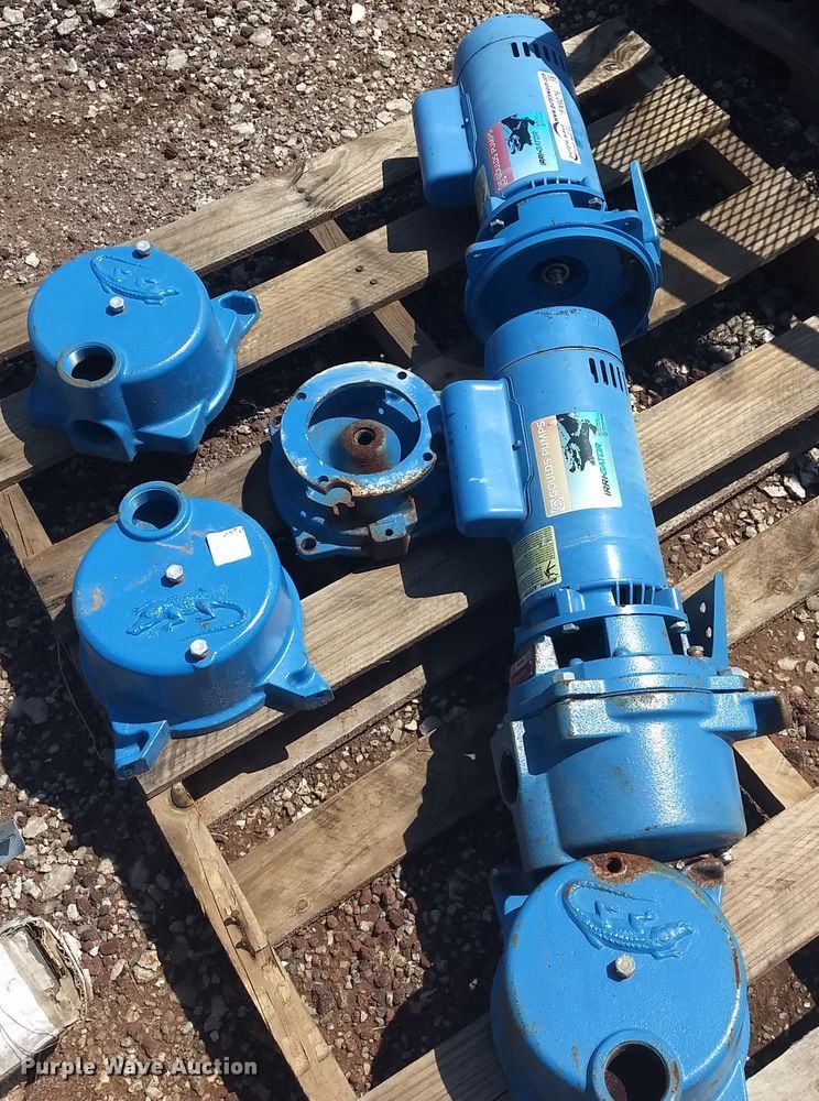 image for item FX9276 (2) Goulds Irra-gator pumps