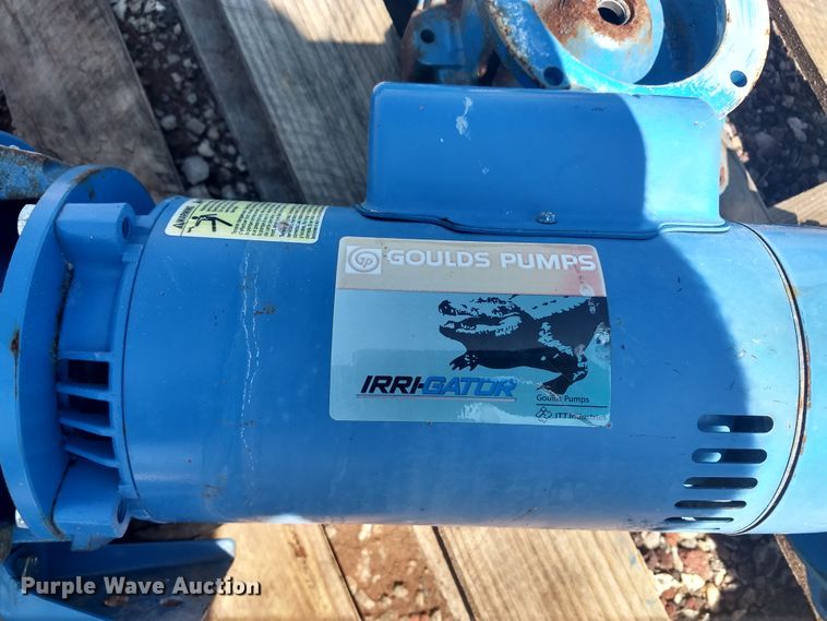 image for item FX9276 (2) Goulds Irra-gator pumps