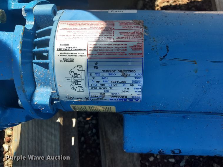 image for item FX9276 (2) Goulds Irra-gator pumps