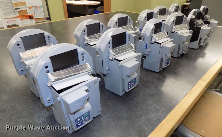 image for item G1944 Approximately 275 2014 Duncan Civic Smart Liberty single space parking meters