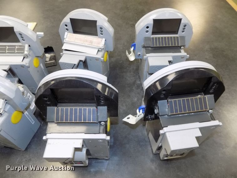 image for item G1945 Approximately 275 2014 Duncan Civic Smart Liberty single space parking meters