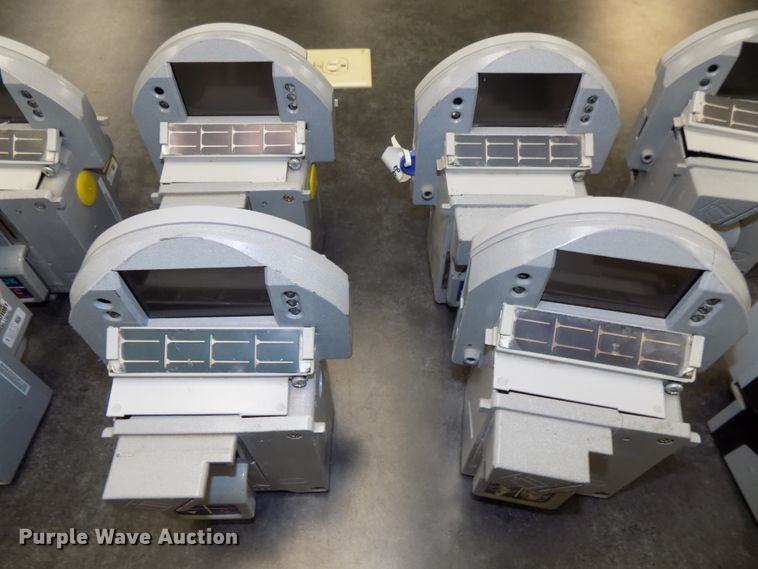 image for item G1946 Approximately 275 2014 Duncan Civic Smart Liberty single space parking meters