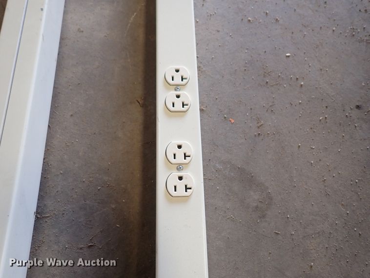 image for item GB9344 (2) Wiremold Tele-Power electrical outlets