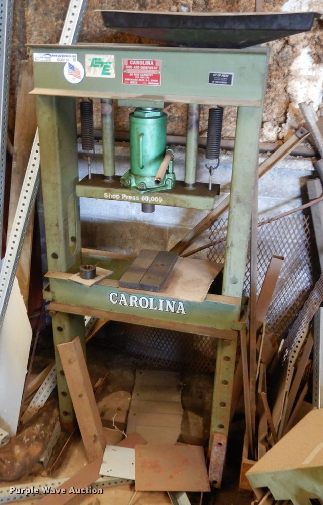 image for item GG9119 Carolina CP100 hydraulic press
