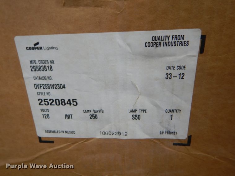 image for item GH9590 (2) Cooper street lights