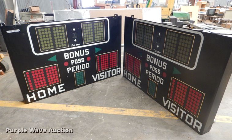 image for item GH9635 (2) Fairtron BB6500 scoreboards