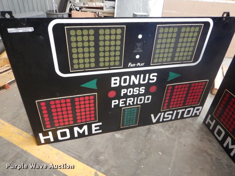 image for item GH9635 (2) Fairtron BB6500 scoreboards
