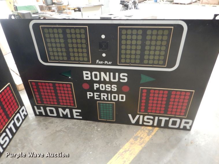 image for item GH9635 (2) Fairtron BB6500 scoreboards
