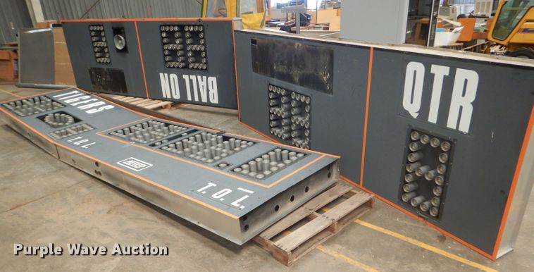 image for item GH9638 Nevco 7430 football scoreboard