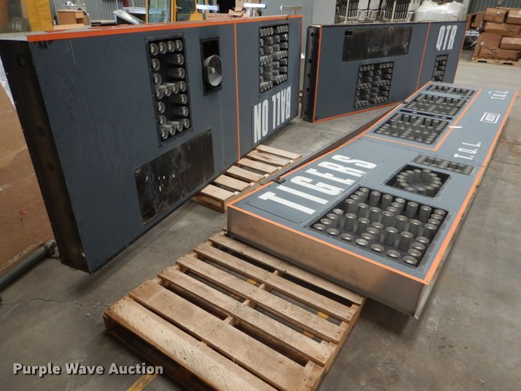 image for item GH9638 Nevco 7430 football scoreboard