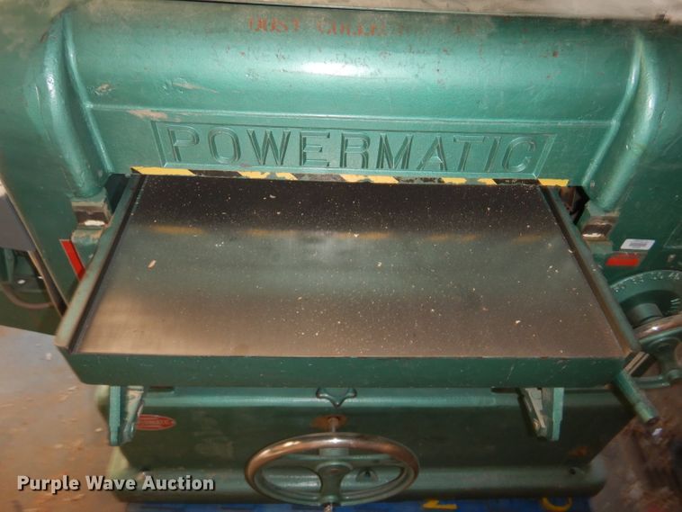 image for item GH9648 Powermatic 225 planer