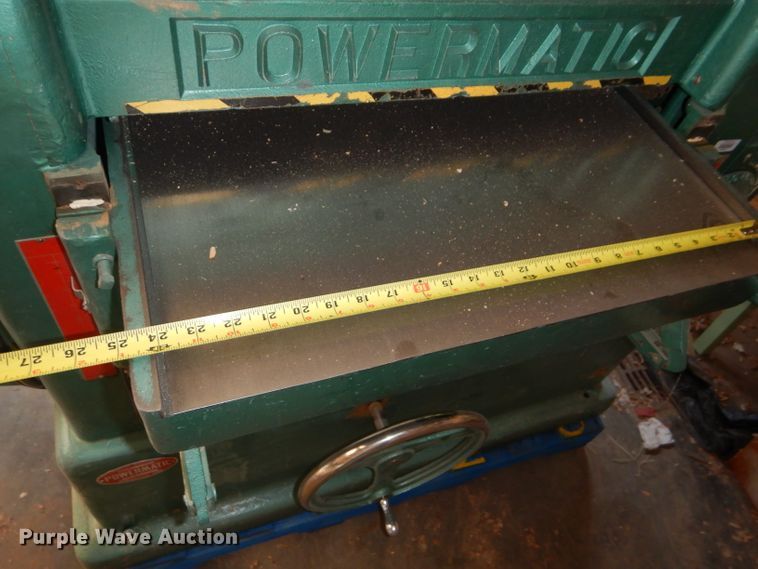 image for item GH9648 Powermatic 225 planer