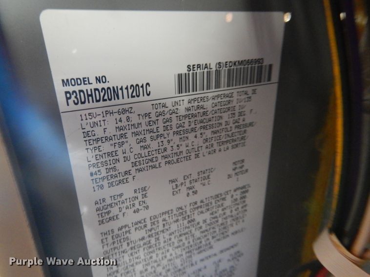 image for item GH9656 (2) York Diamond 90 furnaces
