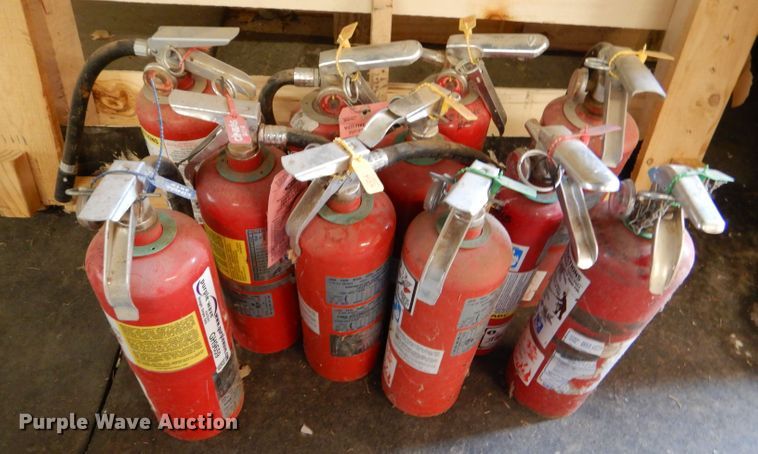 image for item GH9659 (11) fire extinguishers