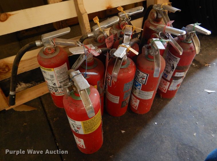 image for item GH9659 (11) fire extinguishers